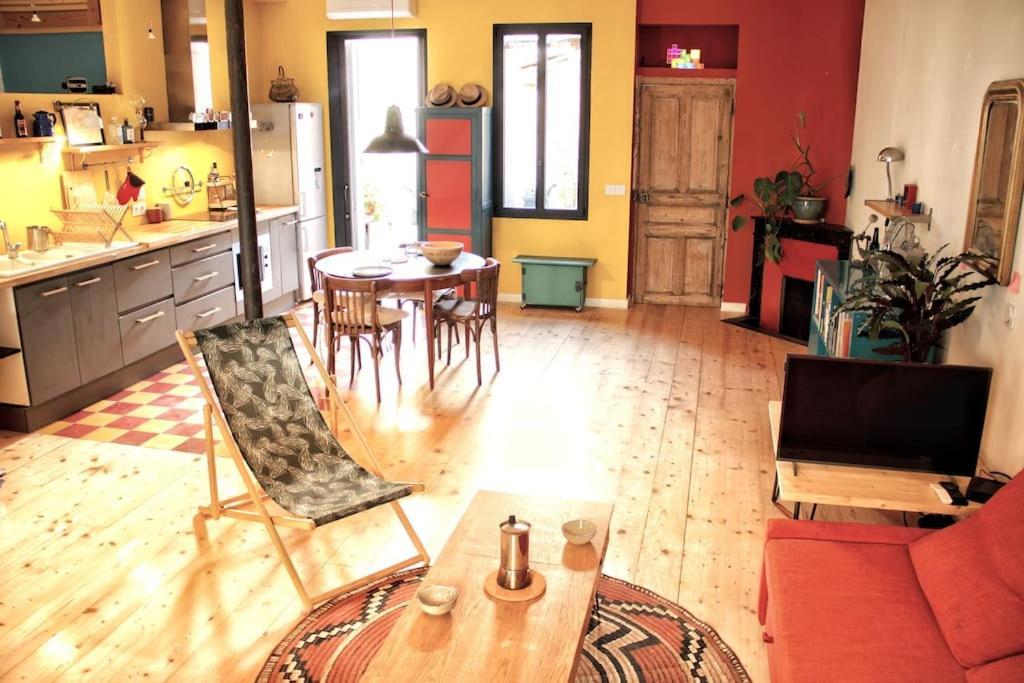 Apartament Artistic Loft, Downtown Montpellier, Wifi Zewnętrze zdjęcie